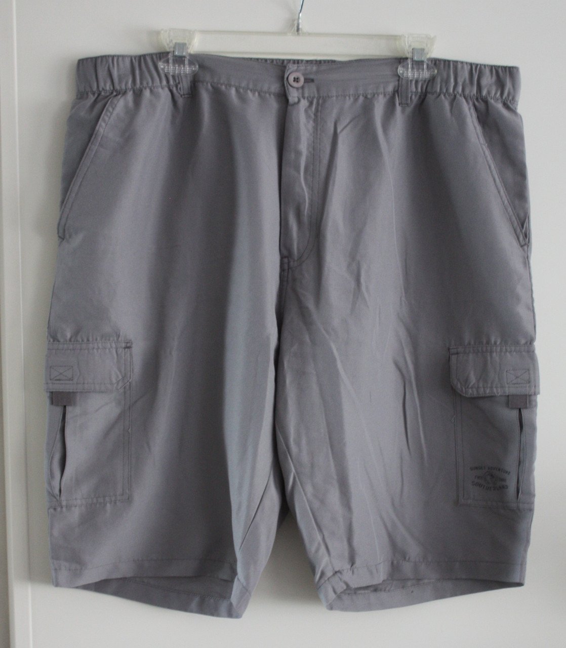 Grijze korte broek  maat 2xl