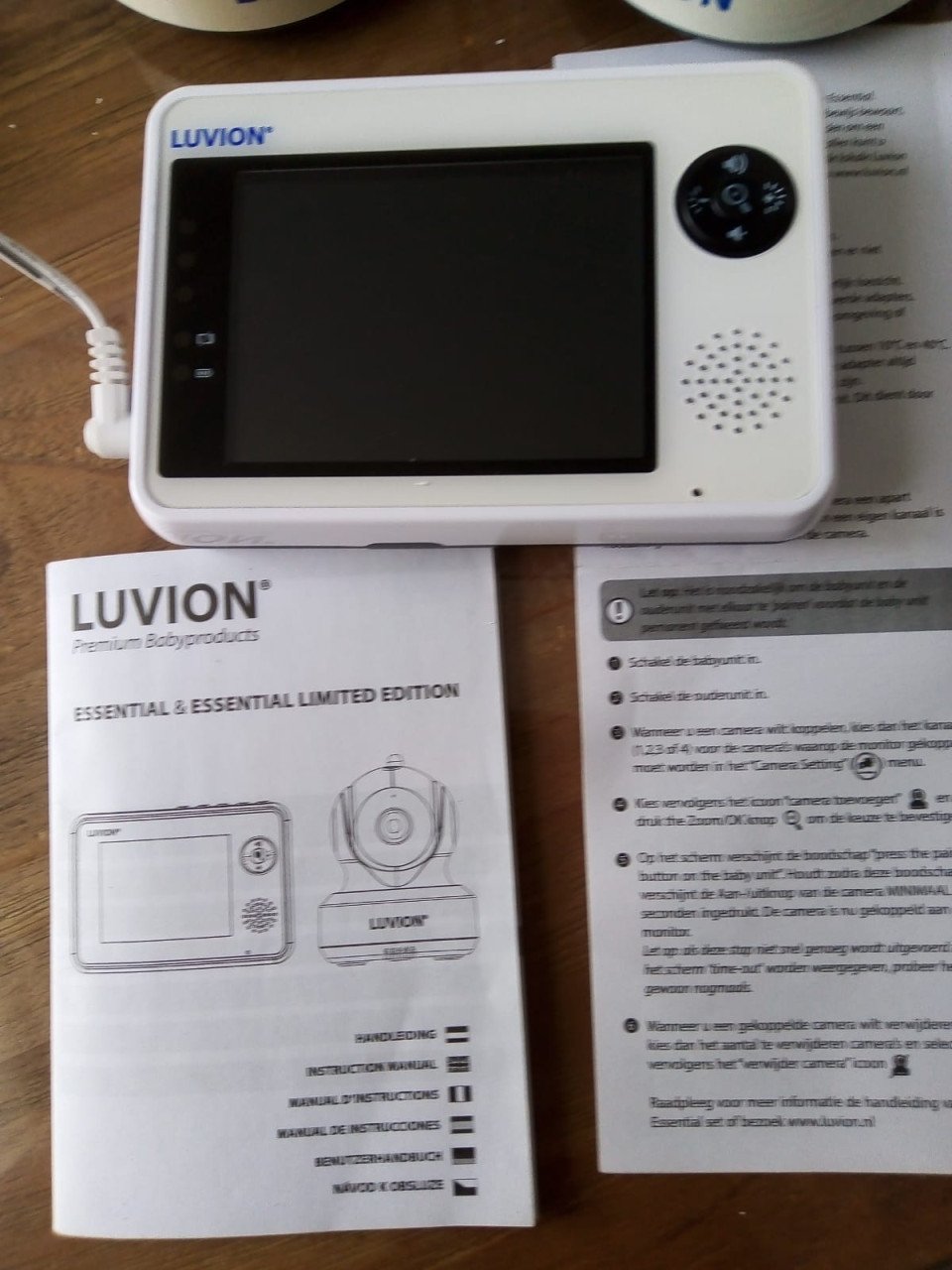 Te koop luvion babyfoon met camera €25,-
