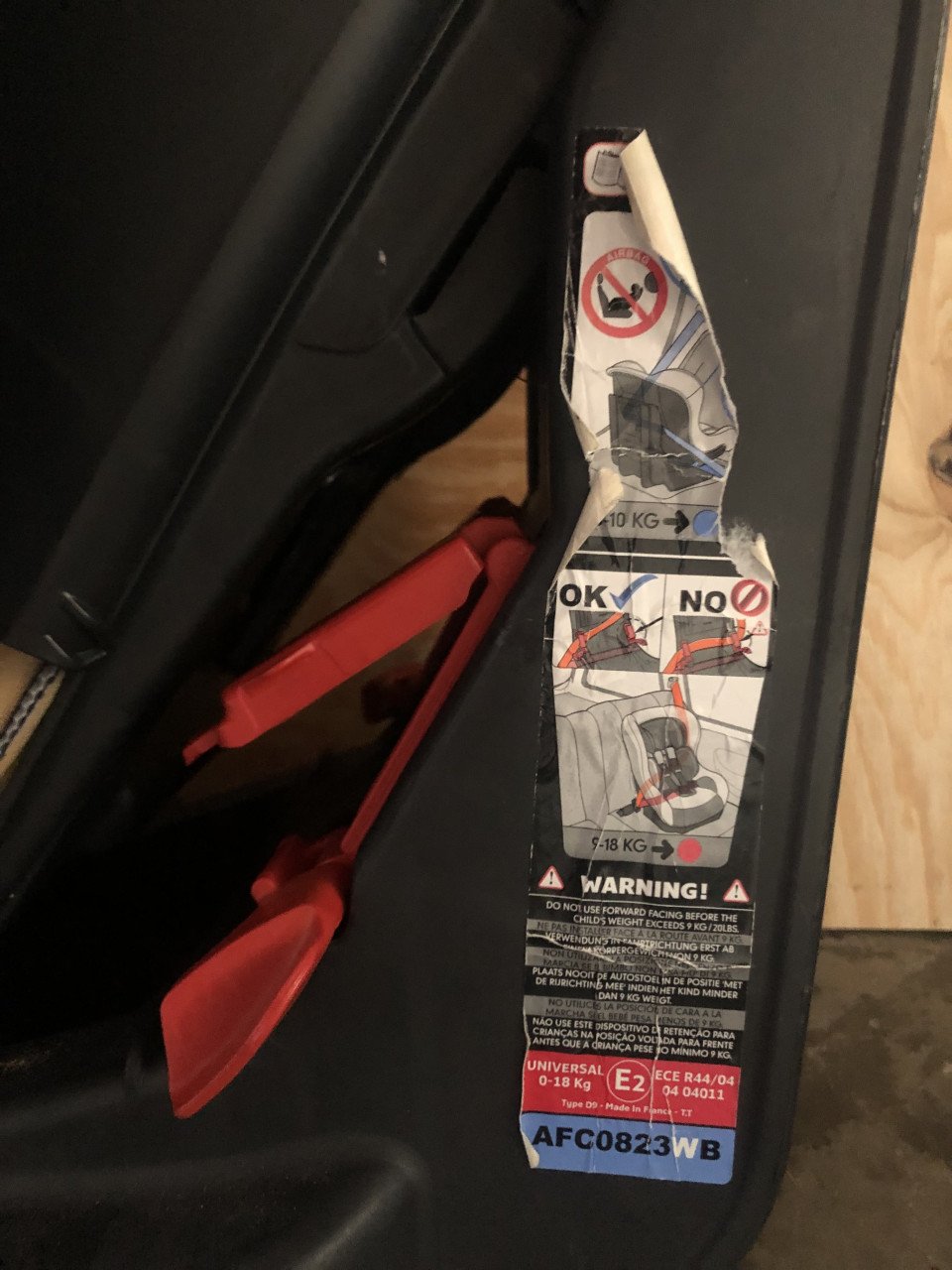 Hema autostoel