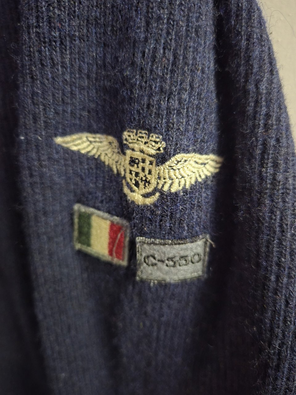 Trui aviazione Navale Maat XL Donkerblauw Lange mouw