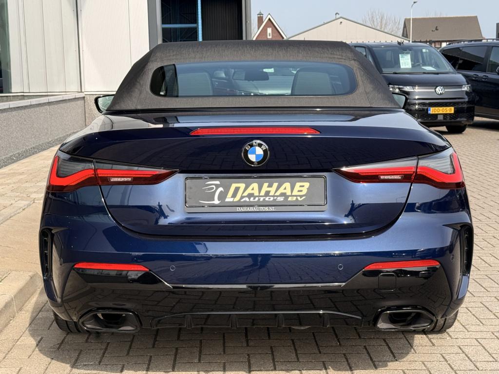 BMW 4 Serie cabrio m440i xdrive | head-up | harman/kardon | leder | 360 cam