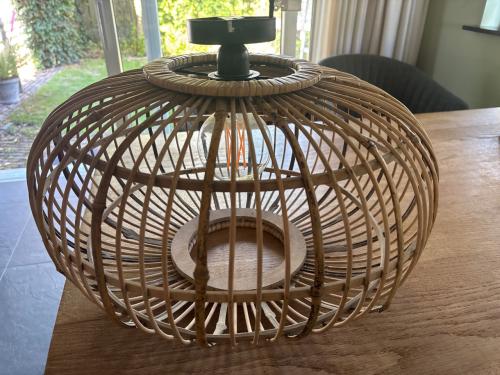 Houten lamp