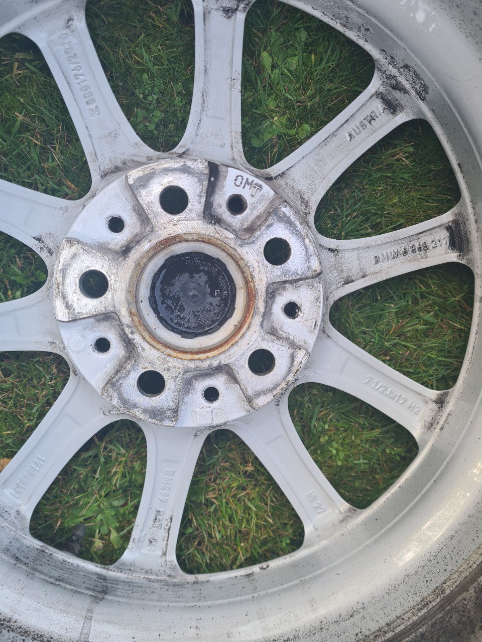 BMW velgen met winterbanden 17 inch