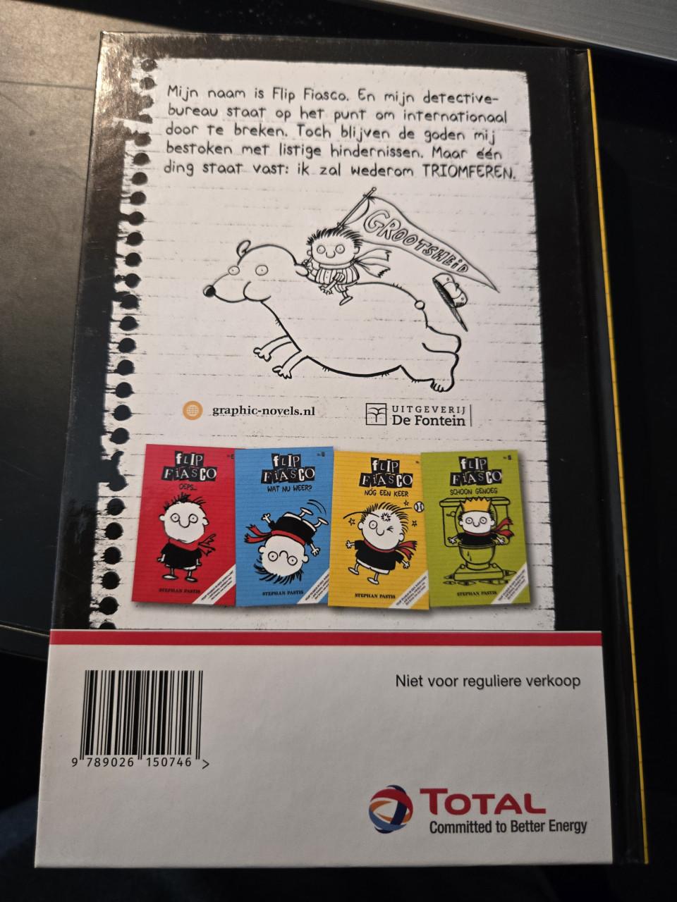 Boek Flip Fiasco: Nóg een keer (3) auteur Stephan Pastis. 2e druk 2019