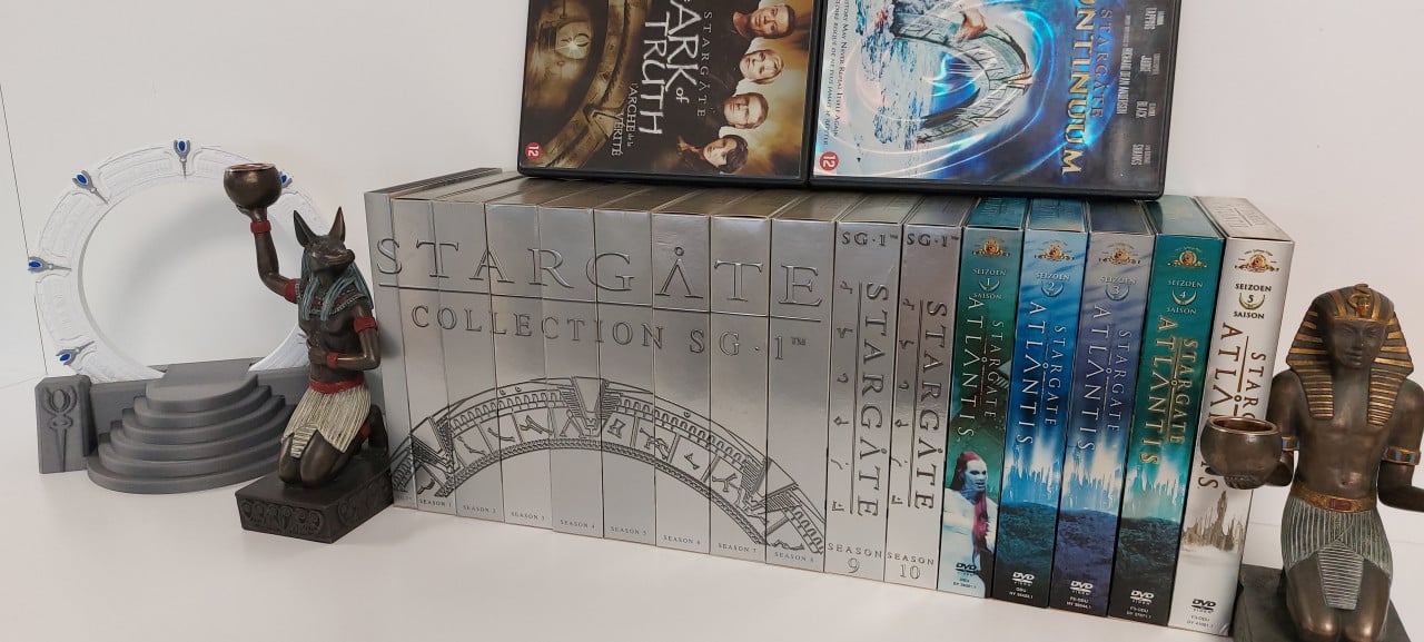 DVD-set Stargate SG-1 Atlantis Ark of Truth Continuum