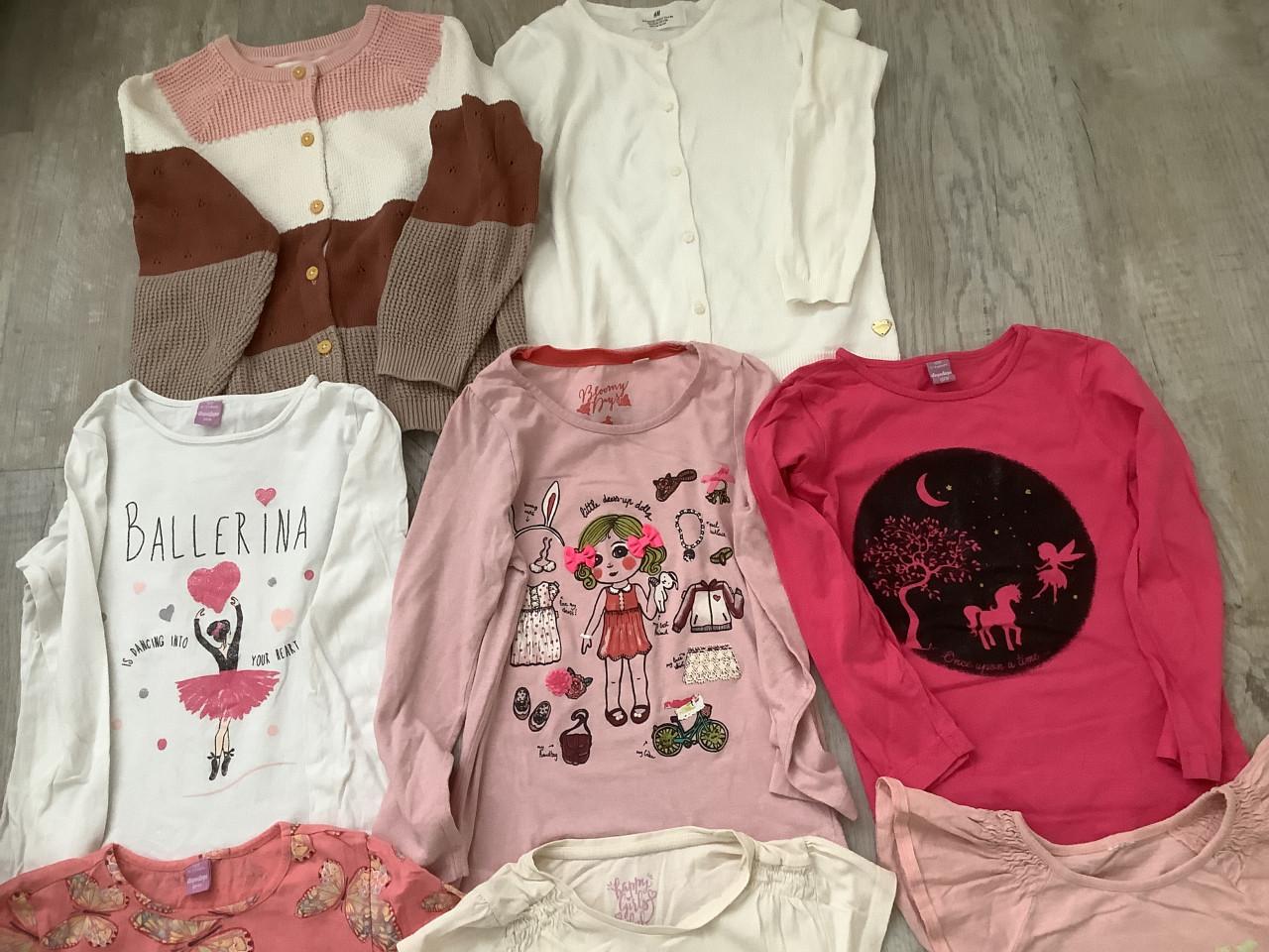 Kledingpakket Meisjes maat 122/128 - 8 stuks