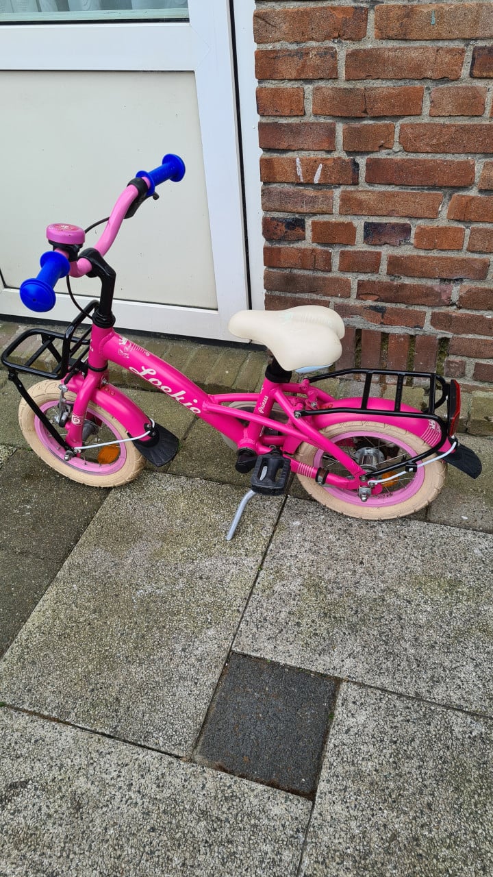 Mooi LOEKIE fitsje 12 inch- vanaf 2 tot 4 jaar