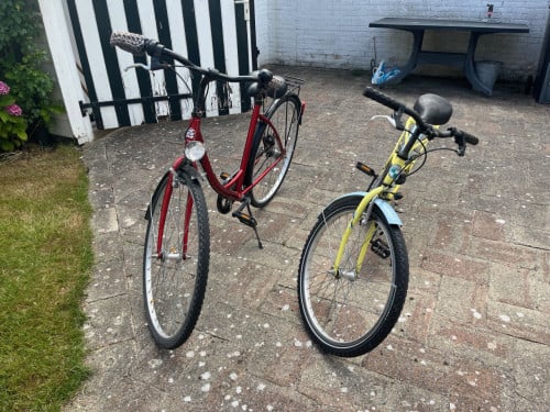 2 fietsen