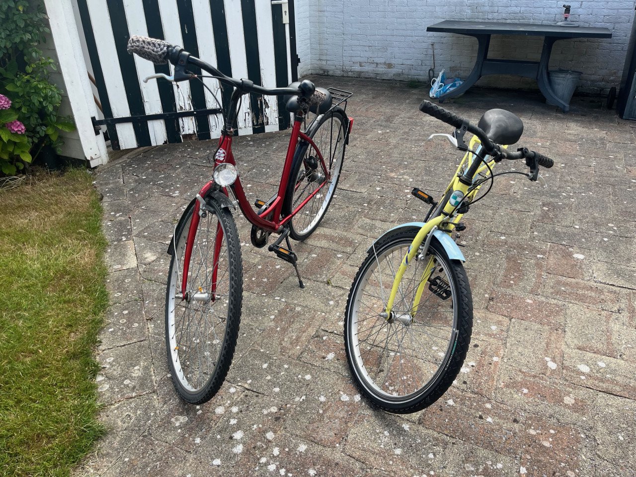 2 fietsen