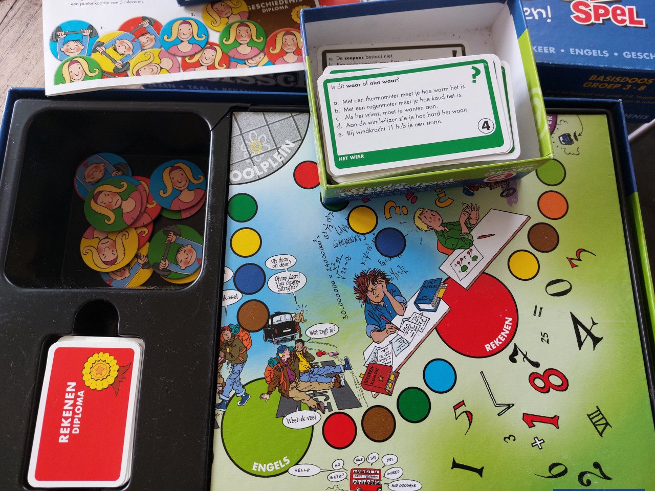 Het grote bassischoolspel
