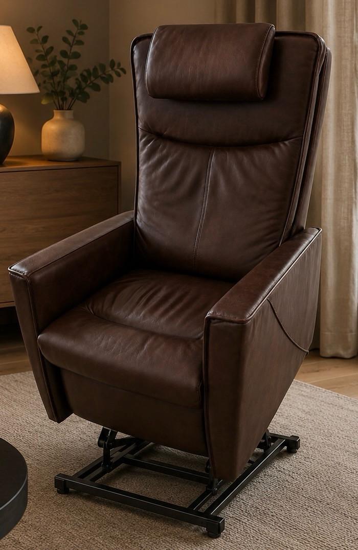 Prominent sta op stoel en relax fauteuil met hartbalans functie