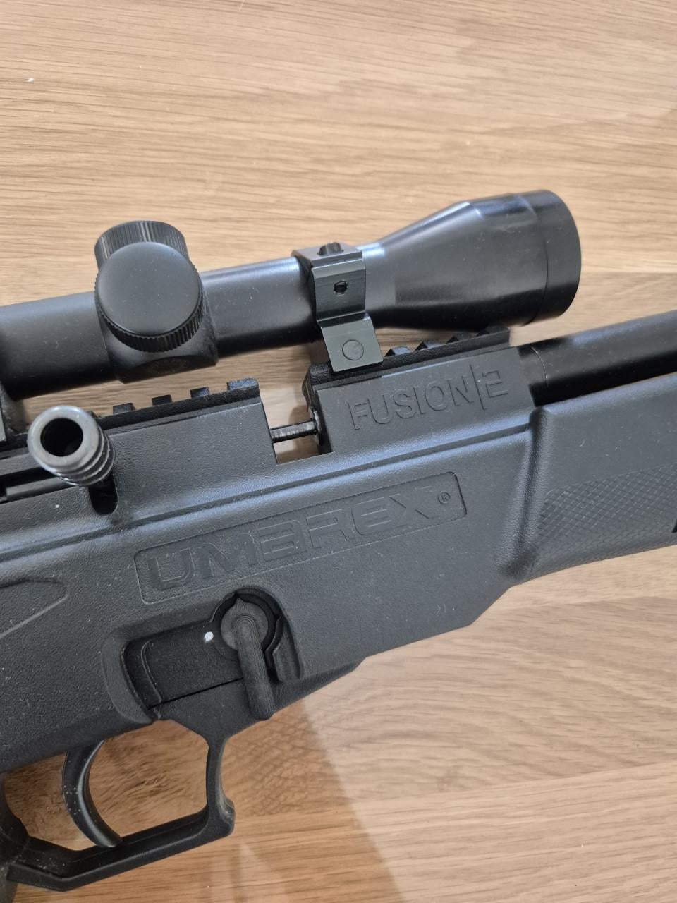 Umarex Fusion II CO₂ luchtbuks 4,5 mm + richtkijker + toebehoren