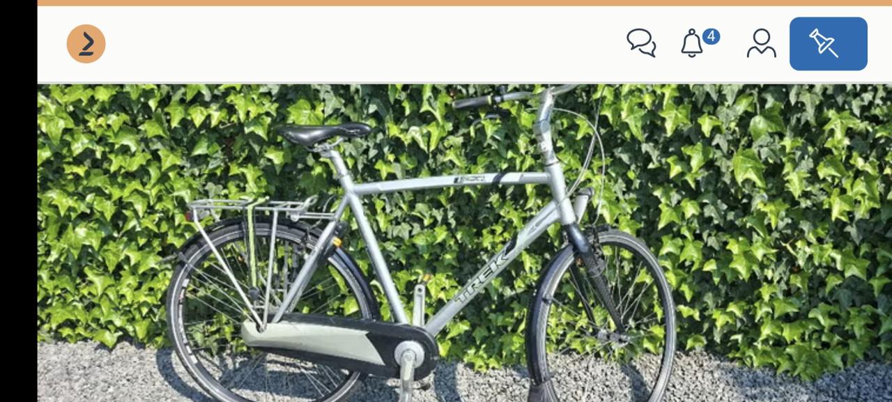 Prachtige herenfiets merk Trek T500SL, framemaat 60, izgst,€250