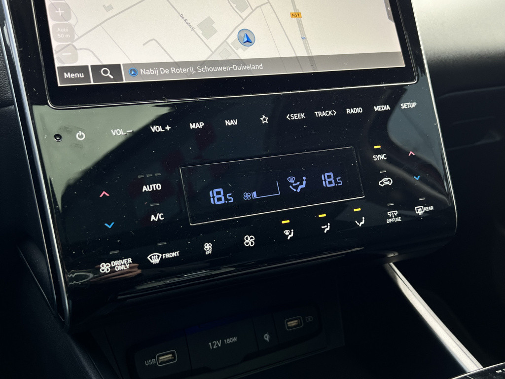 Hyundai Tucson Hybrid 1.6 t-gdi hev premium sky - schuif-/kanteldak | stoel