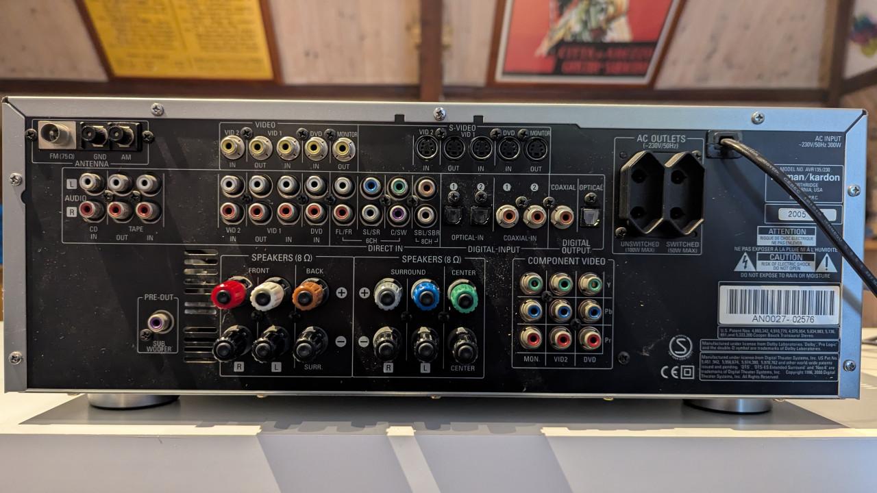 Receiver Harman/Kardon AVR 135