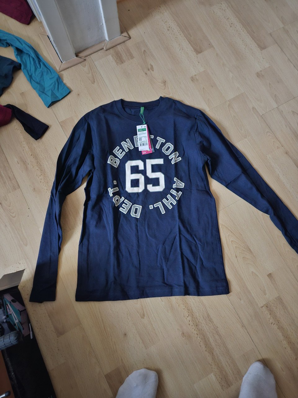 6 Longsleeves 158/164 NIEUW