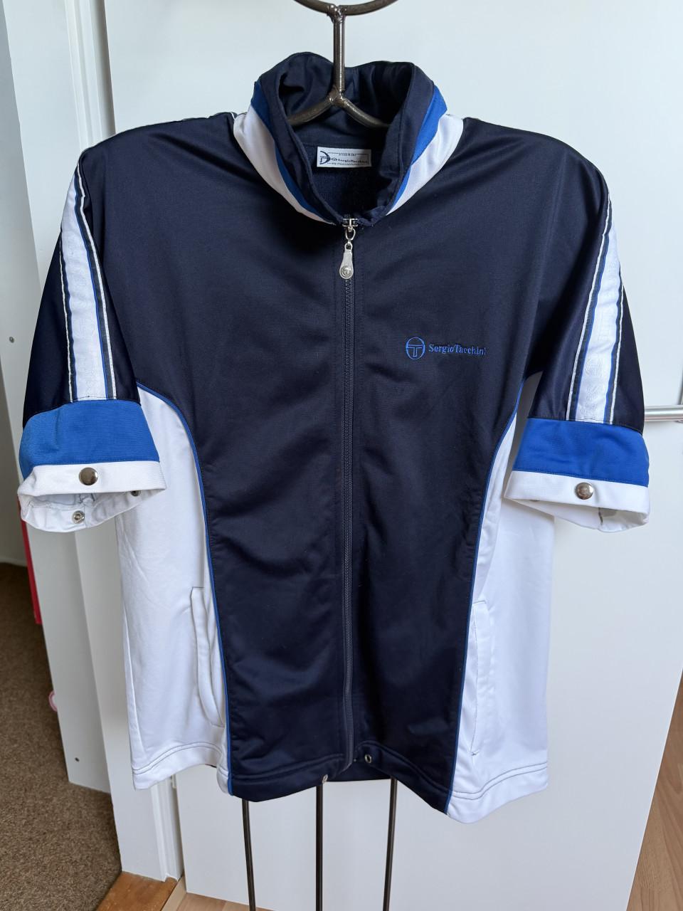 SergioTacchini trainingsjas XL blauw wit