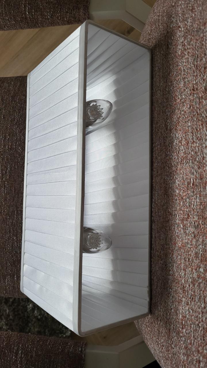 Eichholtz Wandlamp Westbrook met plissé kap