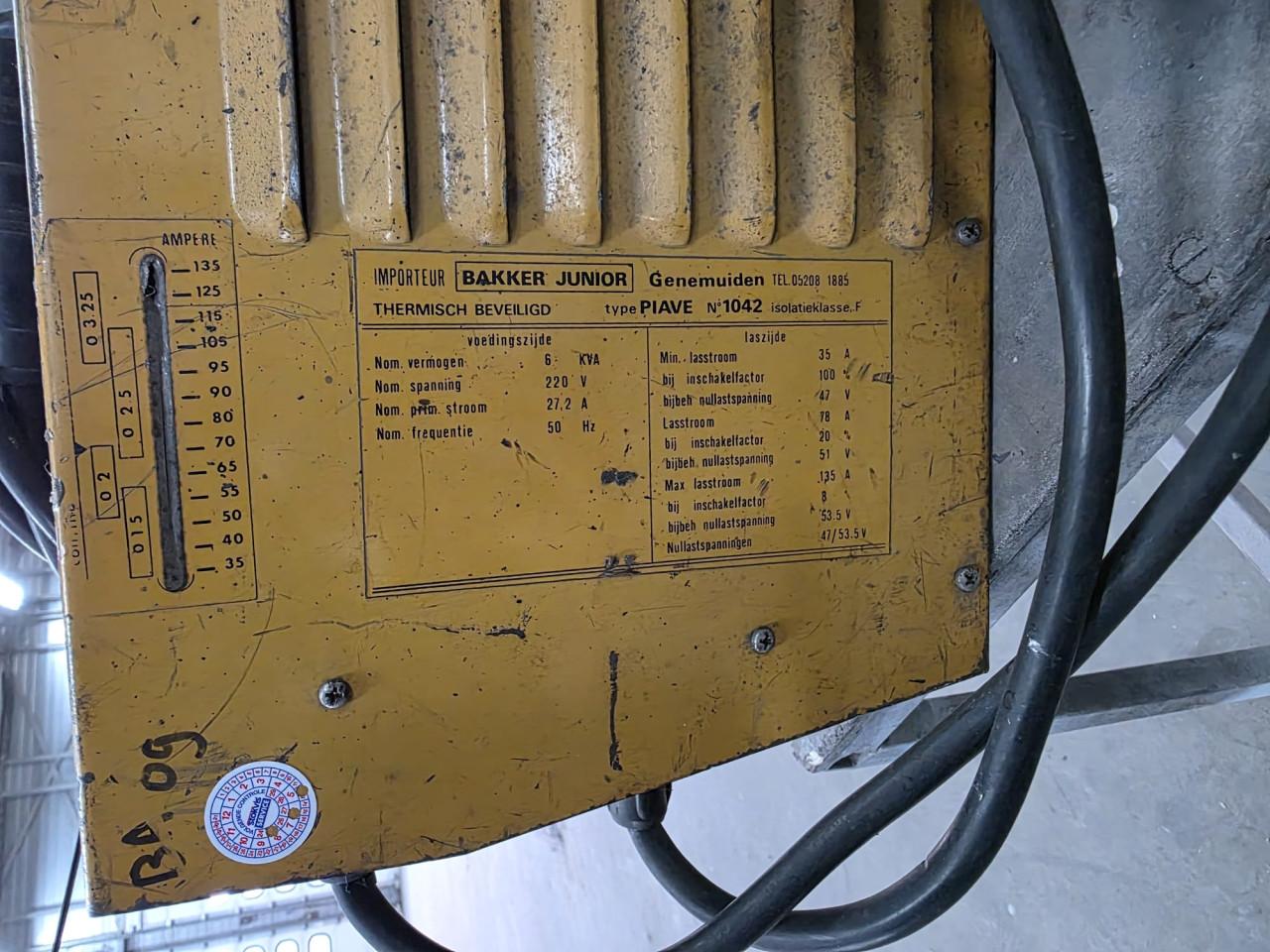 Ferm Piave Lasapparaat (Art. 1042 S) – Inclusief kabels & klemmen