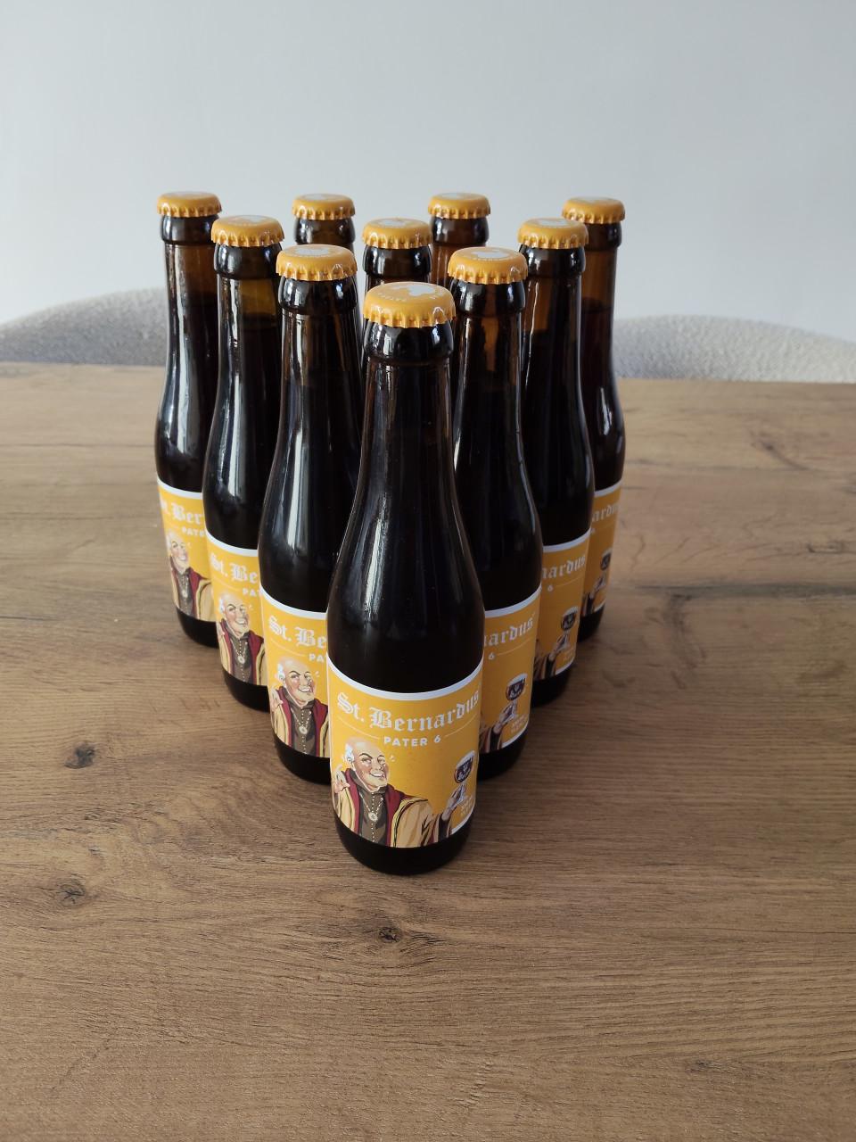 10 flesjes St Bernardus Pater 6 speciaalbier
