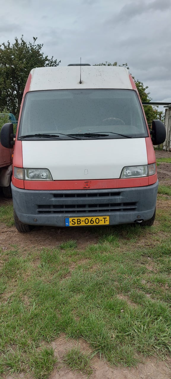 Fiat op camperkenteken ,voor crosser of race