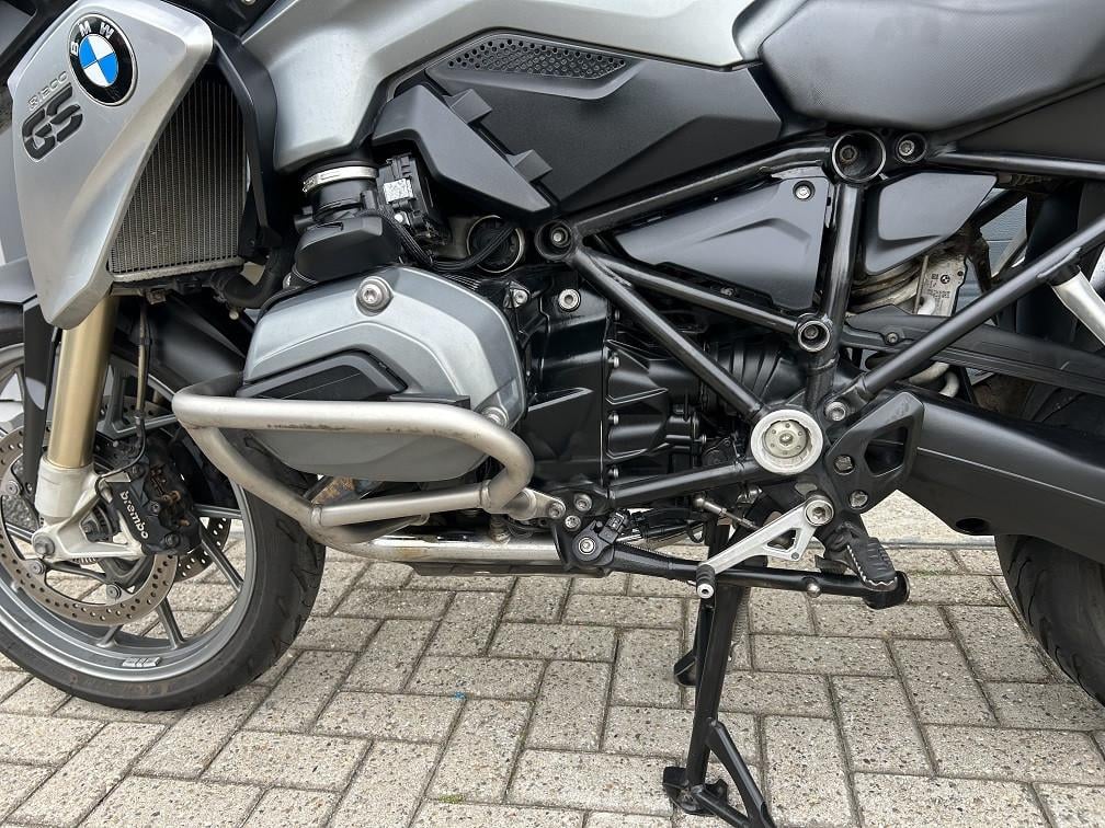 Frisse BMW R1200GS uit 2015 met 76dkm, 1e eig, vario kofferset etc €8995,-