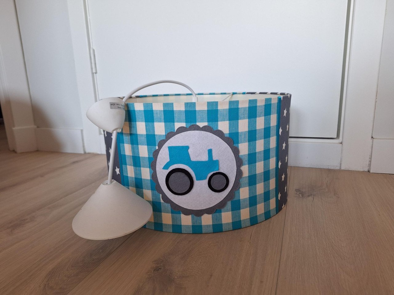 Hanglamp met tractor