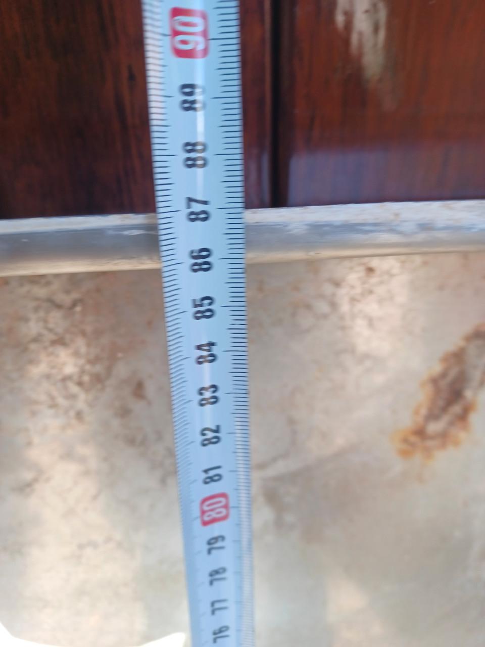 Metalen lekbak groot