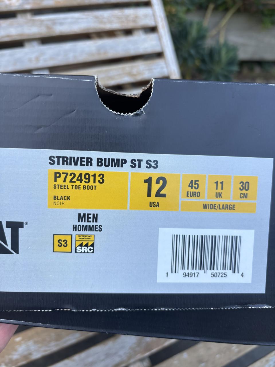 Caterpillar maat 45 S3 Werkschoenen nieuw maat 45!