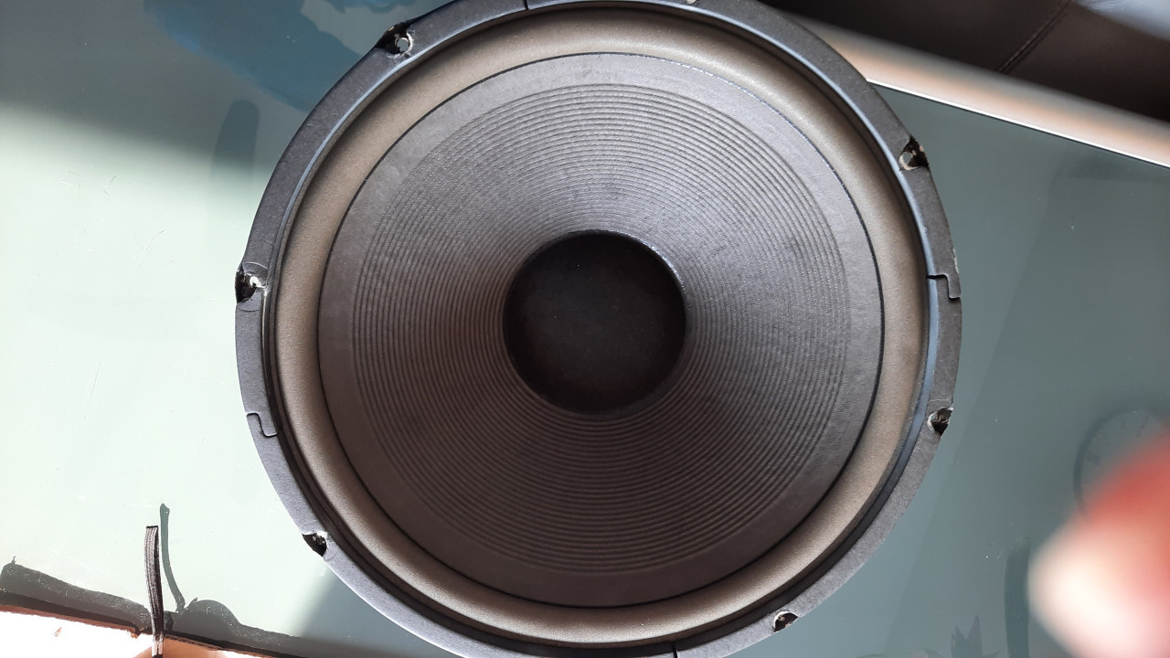 2 Woofer 38 cm Monacor