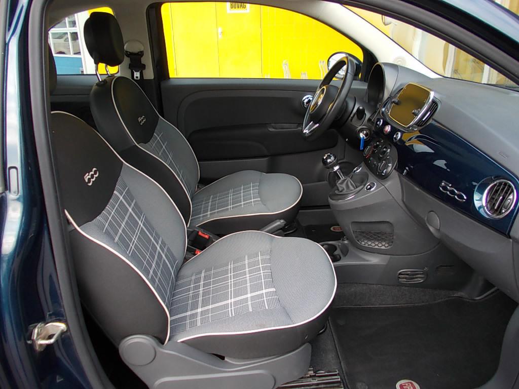 Fiat 500 0.9 lounge 80pk airco, panorama dak