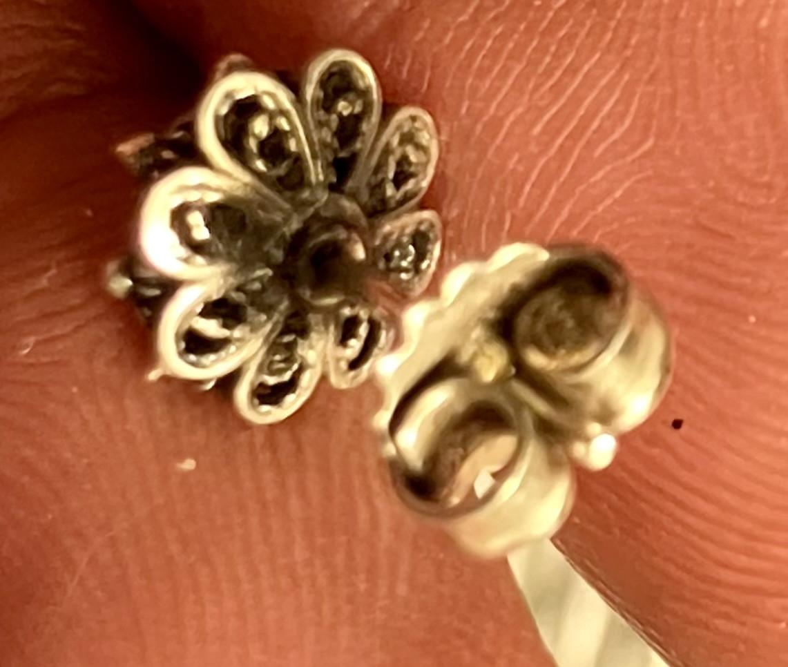 Zeeuwse knop sieraden, zilver, filigrain