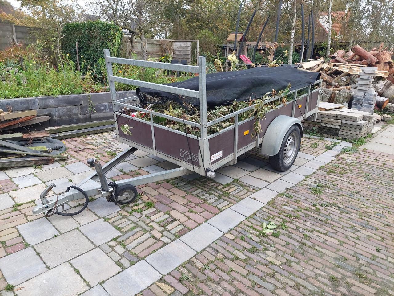 Aanhanger, loady enkelas