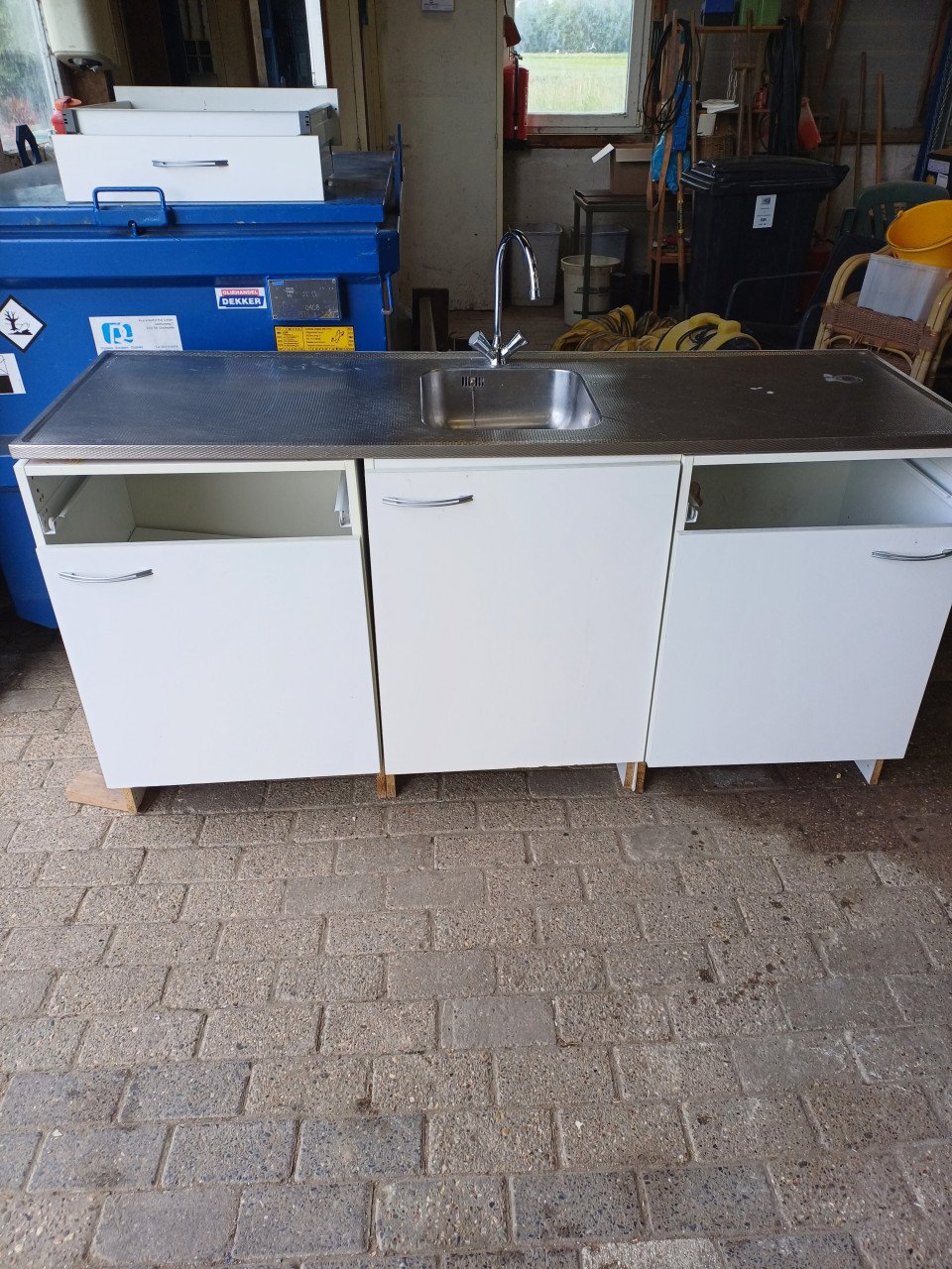 Gebruikte keuken blok te koop