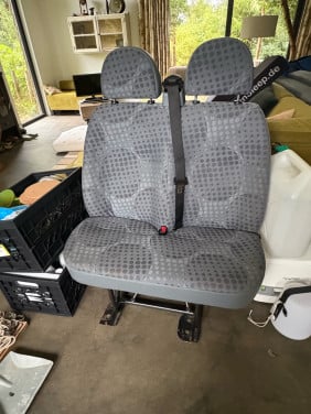 Bijrijdersstoel Ford Transit 2 persoons