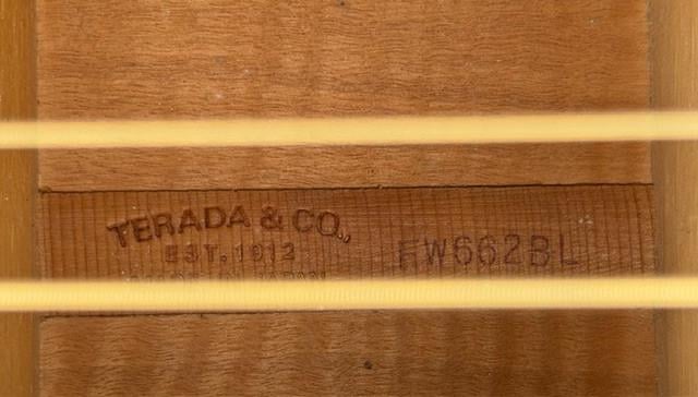 Signature of Gibson is deze Terada