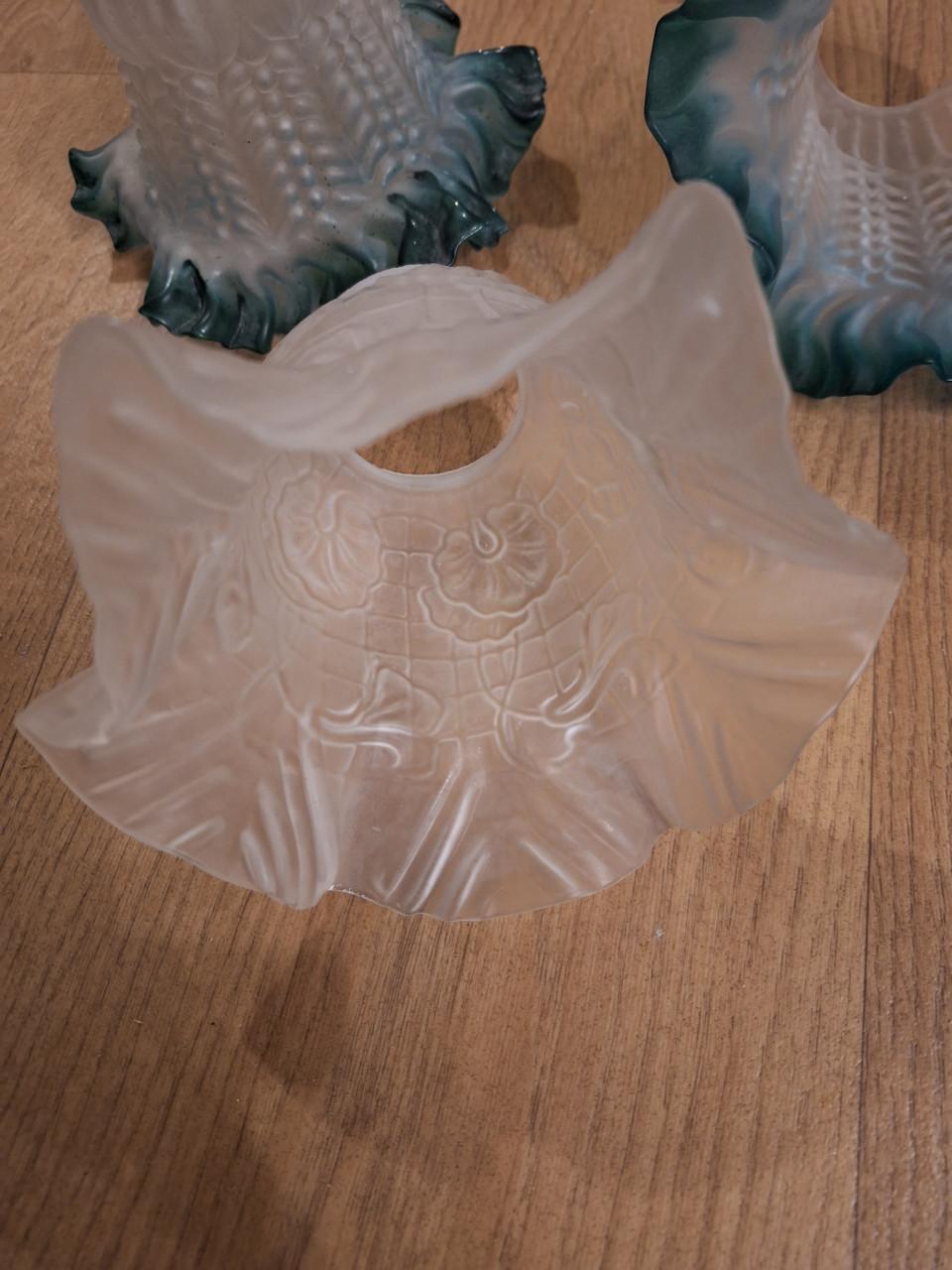 3 Vintage lampekapjes