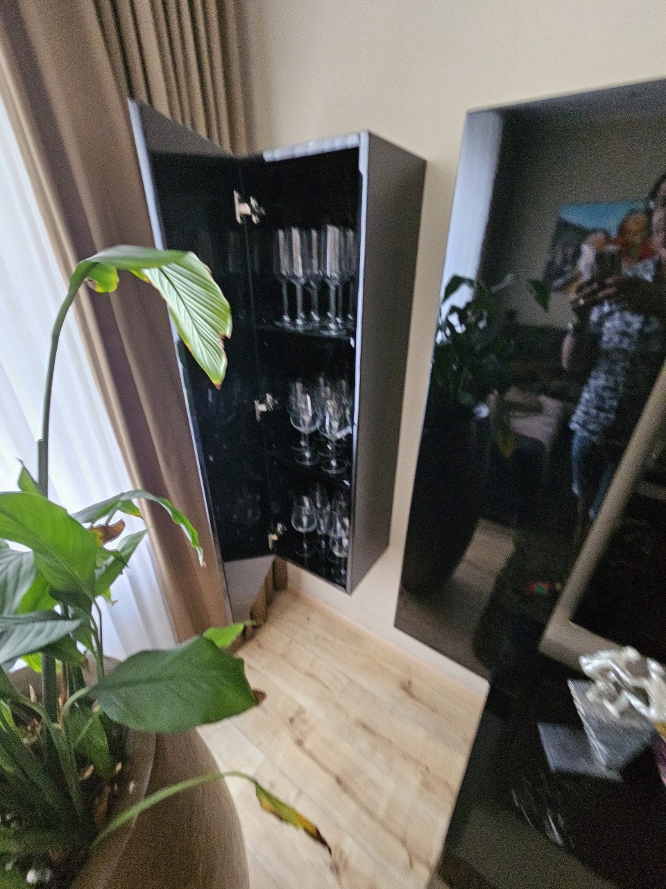 4 hoogglans lakkasten tv meubel