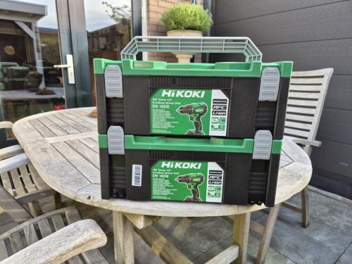 Hikoki koppelbare lege gereedschapskoffers
