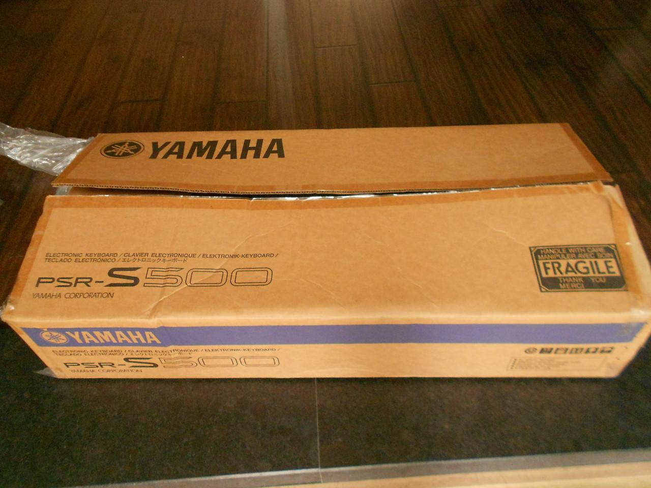 Yahama psr - s500 keyboard