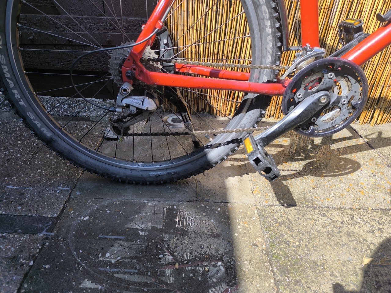 3 mountainbikes