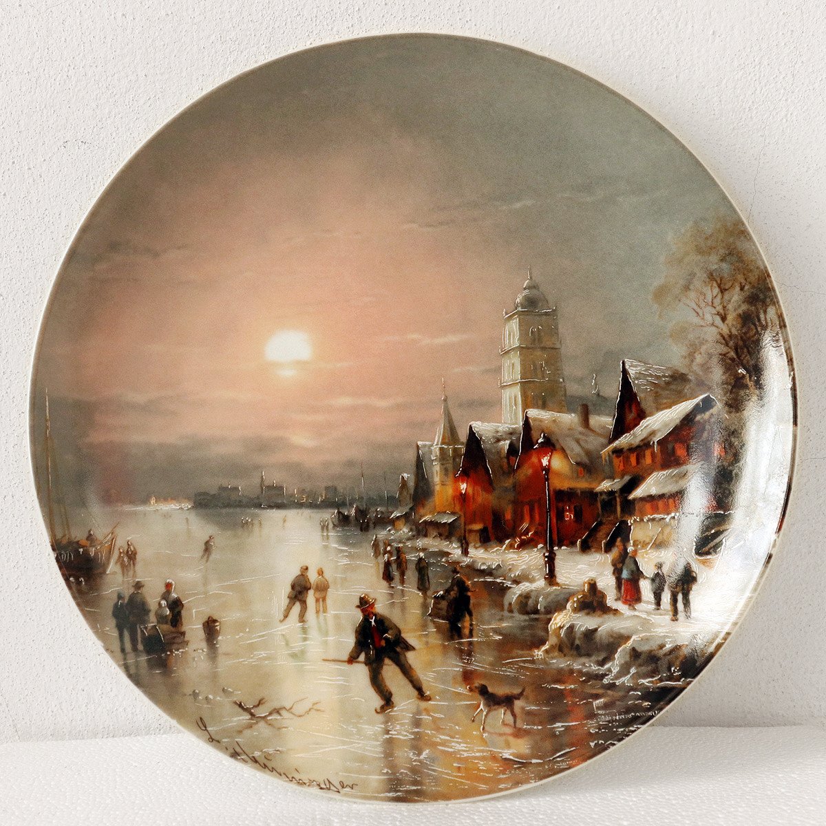 Wandborden "Romantische winterimpressies"