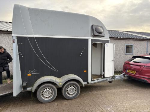 1,5 paard humbaur trailer