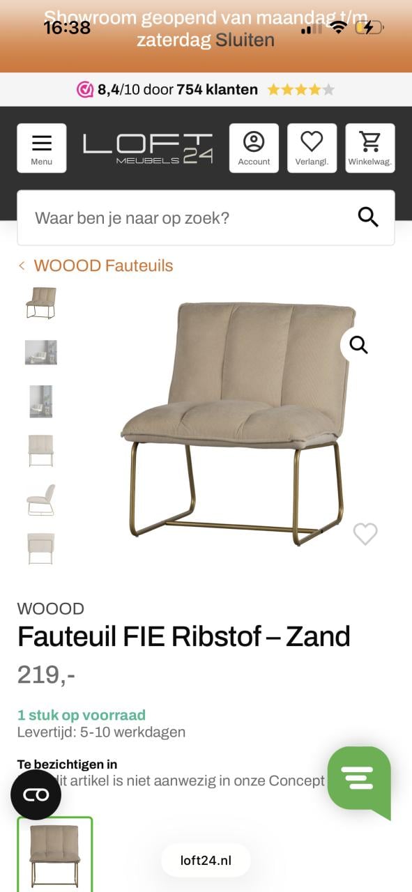 Fauteuil Woood