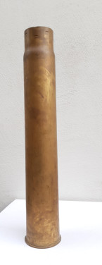 Koperen huls - 58½ cm.