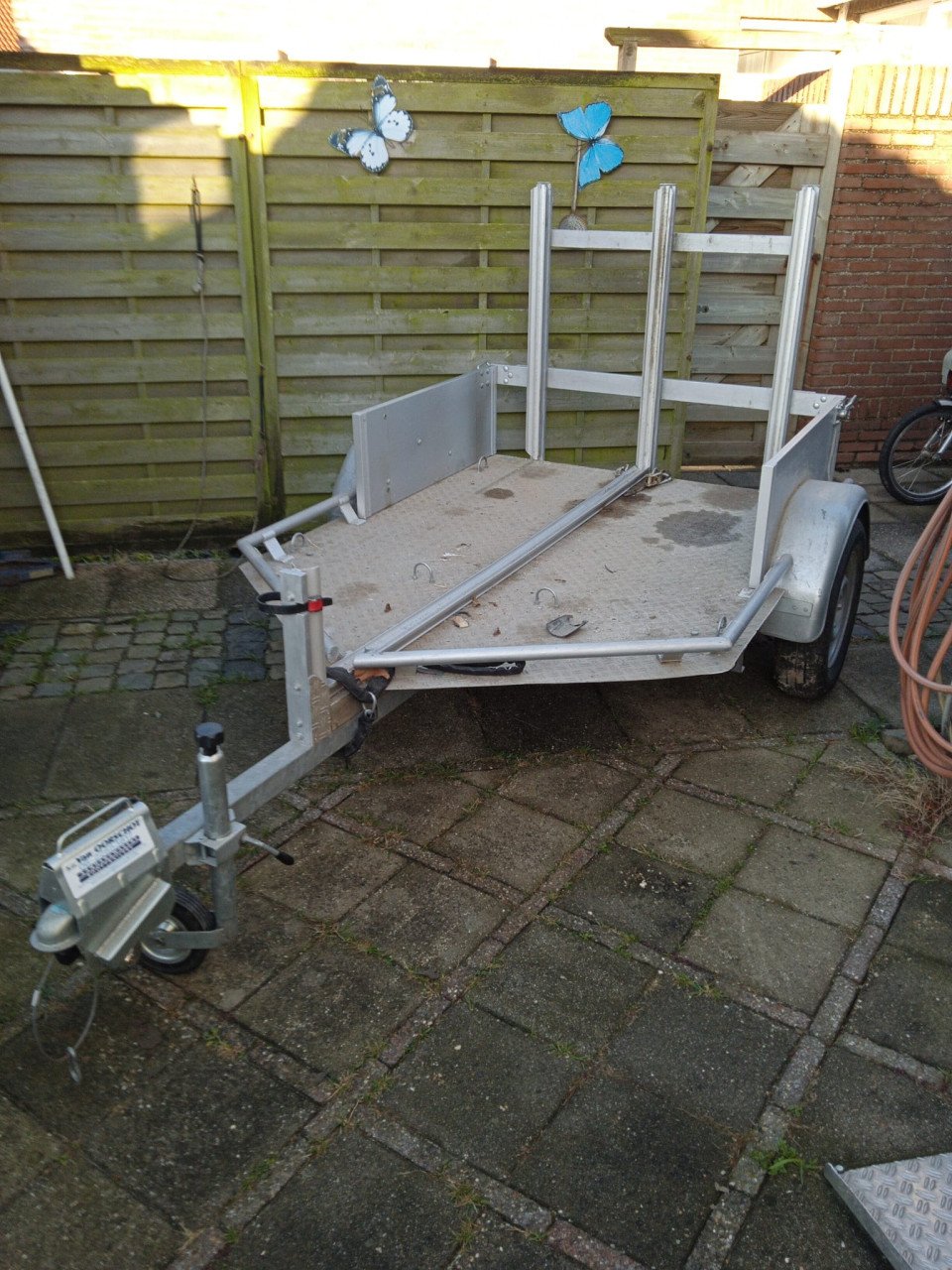 Uniek! Aanhanger speciaal voor DUOFIETS