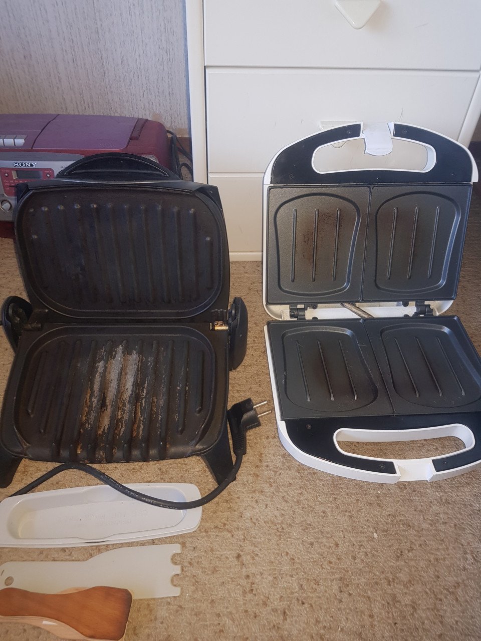Tosti en panini ijzers