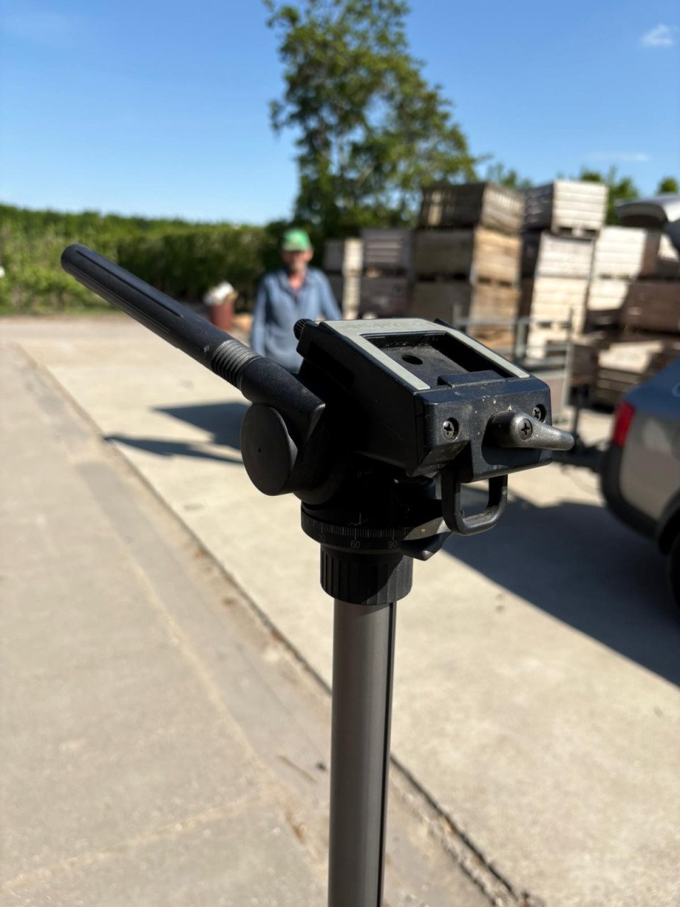CullMann Video 3200 camera statief uitschuufbaar