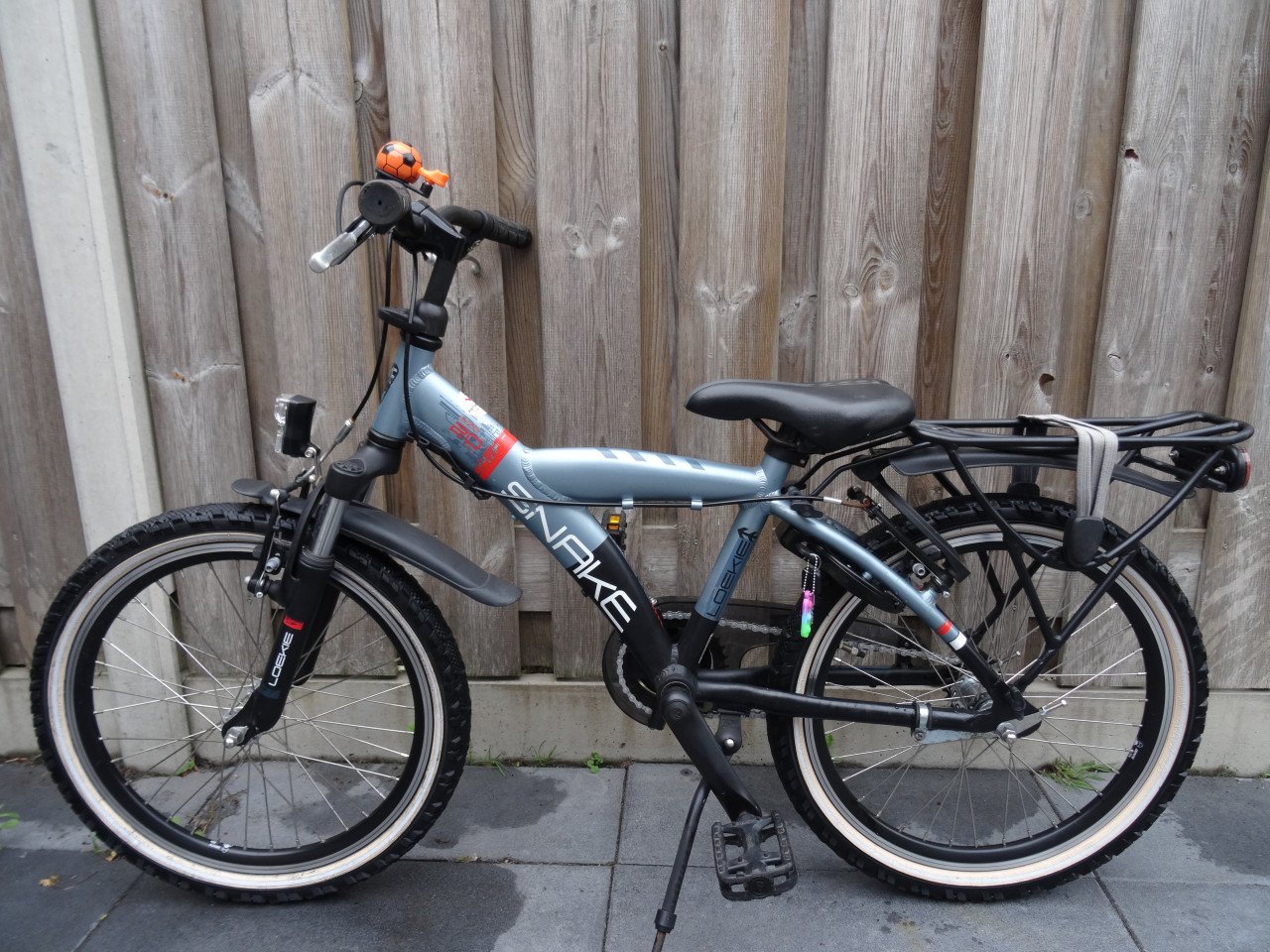 Loekie Snake 20 inch jongensfiets