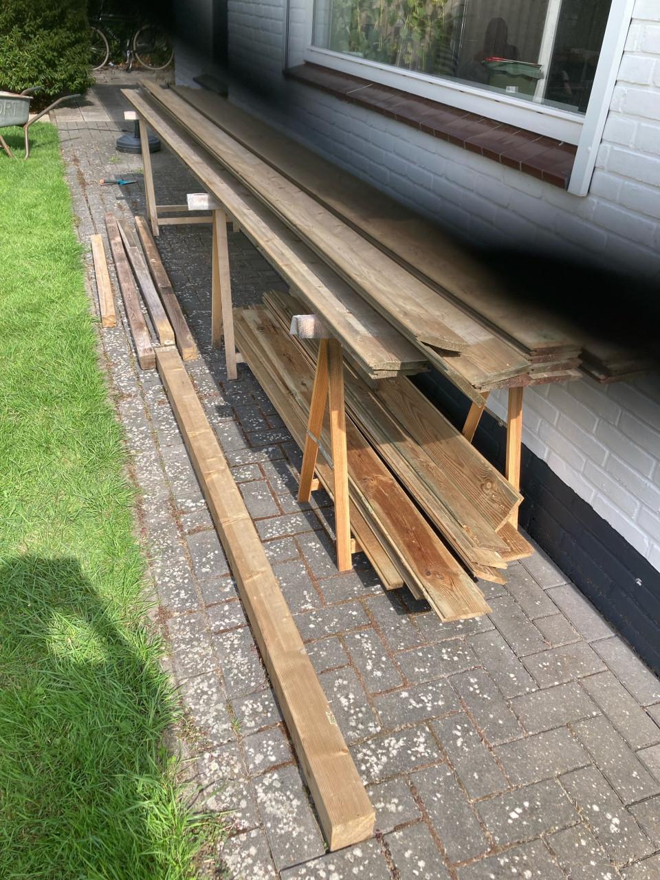 Ruilen: Geïmpregneerd hout